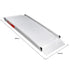 8ft Aluminium Wheelchair Ramp with Non-Slip Surface, 380kg Load Capacity