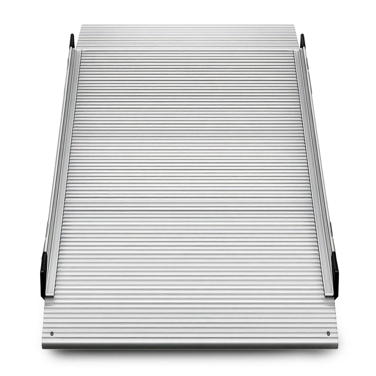 8ft Aluminium Wheelchair Ramp with Non-Slip Surface, 380kg Load Capacity