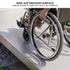 8ft Aluminium Wheelchair Ramp with Non-Slip Surface, 380kg Load Capacity