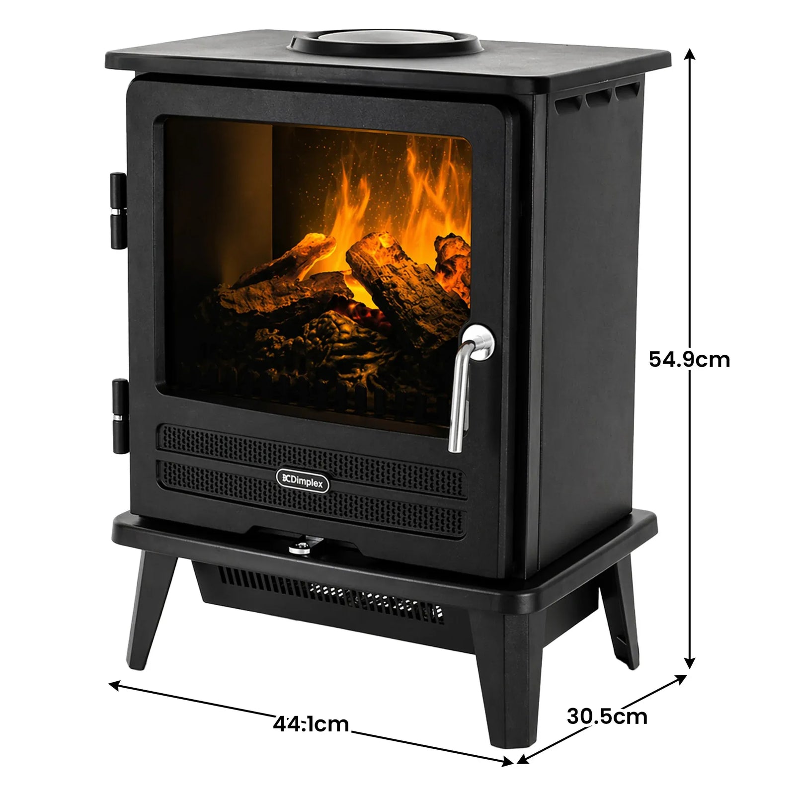 Dimplex 2kW Willowbrook Opti Myst Portable Electric Stove Flame and Smoke Effect