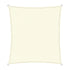 Waterproof Shade Sail 5m x 5m in Cream, 160GSM Marine Grade Fabric Design