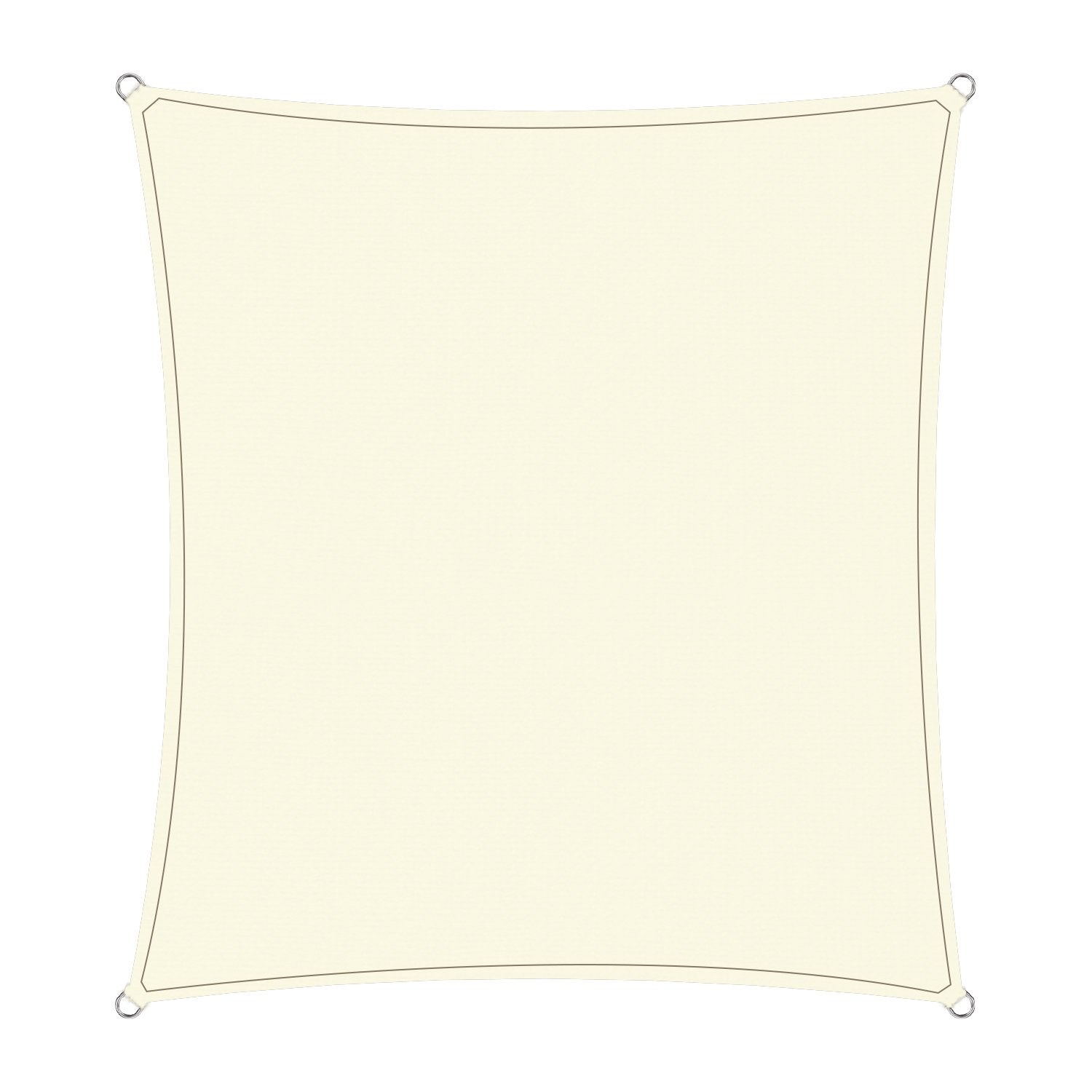 Waterproof Outdoor Shade Sail Canopy Sun Cloth Square 5x7M