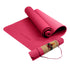 Eco-friendly Dual Layer 6mm Yoga Mat | Pink | Non-slip Surface And Carry Strap For Ultimate Comfort And Portability