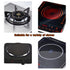 304 Stainless Steel 34cm Non-Stick Stir Fry Cooking Double Ear Kitchen Wok Pan with Lid Honeycomb Double Sided