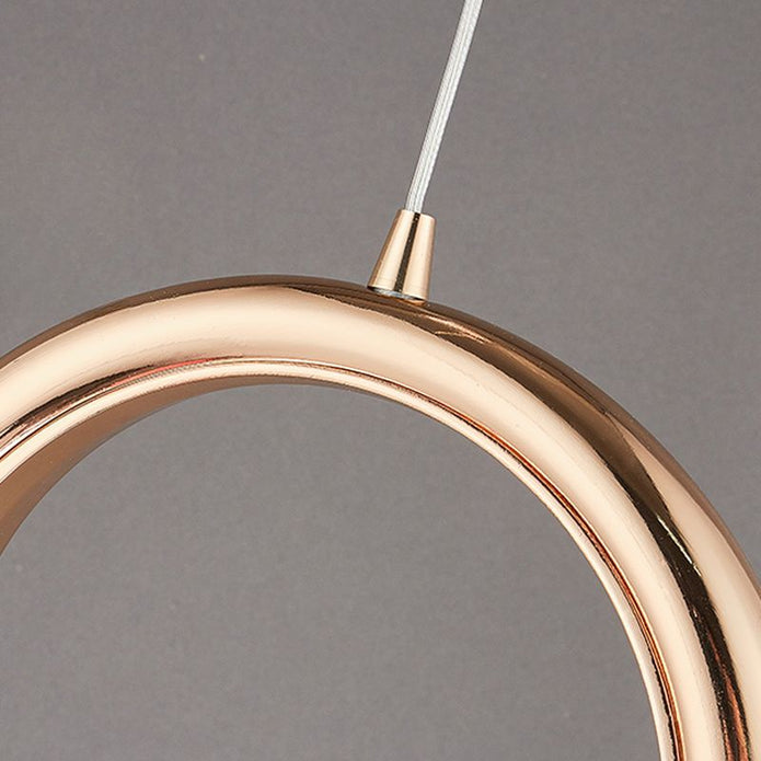 BAMDECOR Moon Stair Chandelier Golden Luxury Villa Duplex Staircase Chandelier Apartment Revolving Loft Hollow Living Room (Dimmable Control)