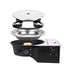 AMZ Korean Portable Gas BBQ Stove Grill Plate Burner Butane Camping Gas Cooker