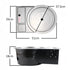 AMZ Korean Portable Gas BBQ Stove Grill Plate Burner Butane Camping Gas Cooker