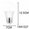 1 PCS 220V 15W  NEW LED Radar Sensor Motion Bulb E27 B22 Smart Security Light Lamp Globe Bulb