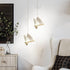 LED Modern Bedroom Bedside Creative Butterfly Hanging Chandelier Light Fixtures for Stairs Nordic Decoration