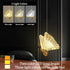 LED Modern Bedroom Bedside Creative Butterfly Hanging Chandelier Light Fixtures for Stairs Nordic Decoration