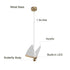 LED Modern Bedroom Bedside Creative Butterfly Hanging Chandelier Light Fixtures for Stairs Nordic Decoration