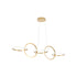 BAMDECOR A180 Nordic Golden Circles Kitchen Dining Table Pendant Light Minimalist Modern Lighting