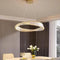 Modern Crystal LED Chandelier Gold Pendant Ceiling Light 60/80cm Luxury Lamp