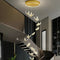 BAMDECOR LT05 13 Nordic Butterfly Luxury Chandeliers Pendant Lights for Villa Stair Home Decoration Modern Style Exquisite Chandelier (Gold)