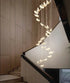 LT05 19 Nordic Butterfly Luxury Chandeliers Pendant Lights for Villa Stair Home Decoration Modern Style Exquisite Chandelier (Gold)