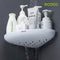 Bathroom Corner Shower Shelf Corner Shower Caddy Shower Storage Organizer Wall Mounted for Bathroom, Kitchen, Toilet Black