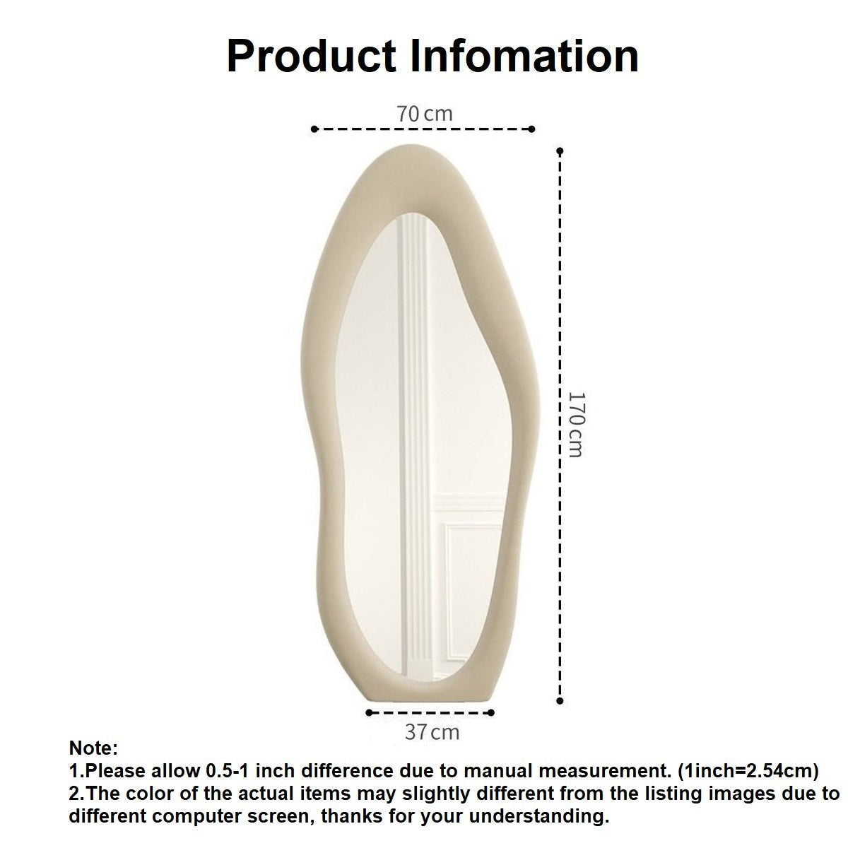 1.7m Standing Maiden Mirror Full Length Aesthetic Full Size Floor Mirror Bedroom Creative Modern Deco -  Wholesale  1.7m Standing Maiden Mirror Full Length Aesthetic Full Size Floor Mirror Bedroom Creative Modern Deco - Amazin