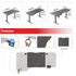 Gaming Standing Desk Home Office Lift Electric Height Adjustable Sit To Stand Motorized Standing Desk 1460
