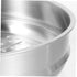 Housoutile 38cm Wok Steamer Dumpling Steamer Steaming Basket for Pot Dedicated Silver Accessories Stainless Steel Basket