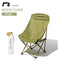 RAZOJESS Enlarged Moon Chair for Outdoor Camping Fishing Picnic  Green