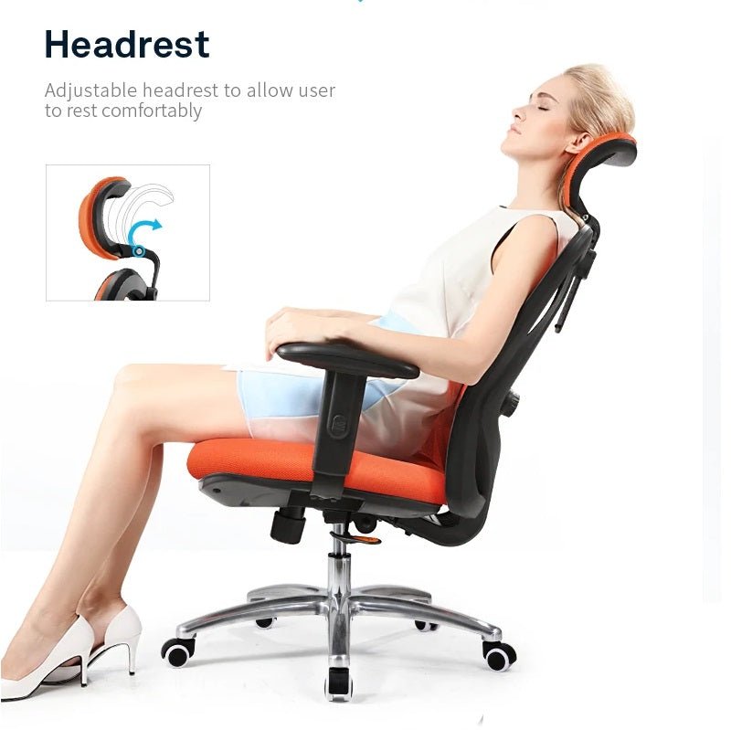 Ergonomic Office Chair, Computer Chair Desk Chair High Back Chair Breathable,3D Armrest and Lumbar Support