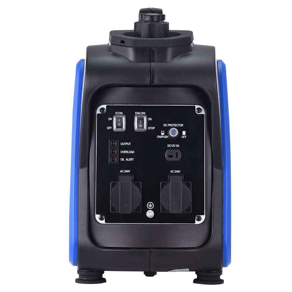 Gentrax 2000W Pure Sine Wave Inverter Generator, Euro 5 Certified, 18.5kg