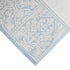 Premium Cotton Towel Jacquard White Blue Design