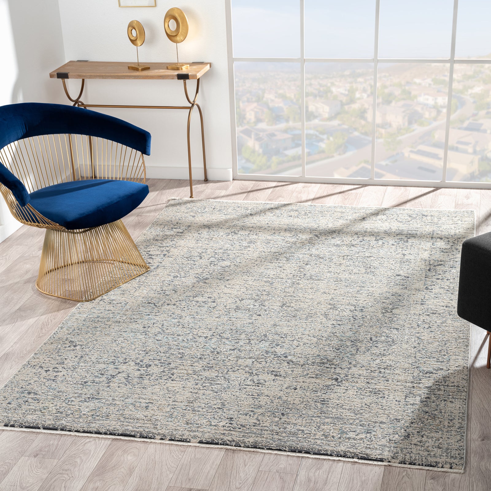 Aubre Contemporary Area Rug - Sand - 120x180