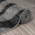 Adore Geometric Textural Rug - Grey - 160x230