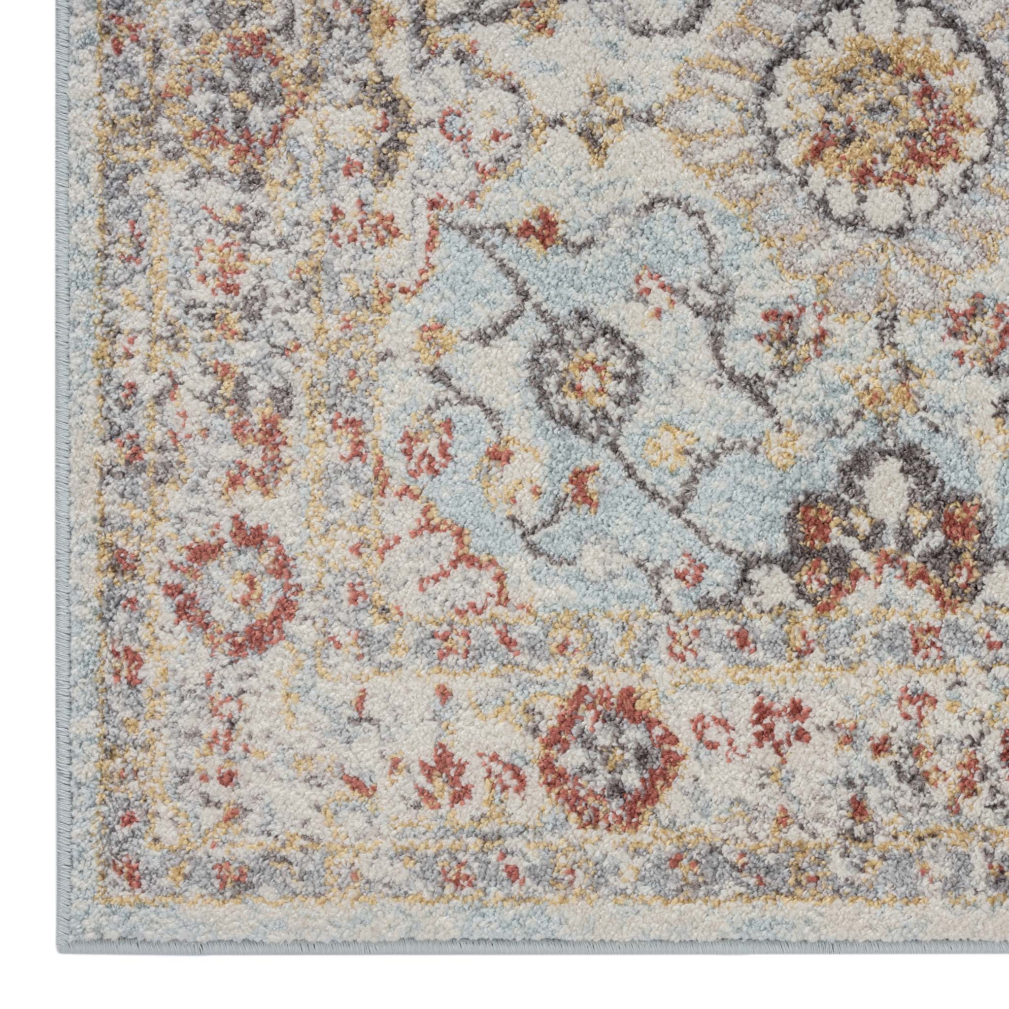 Asher Country Rug - Blue - 200x290