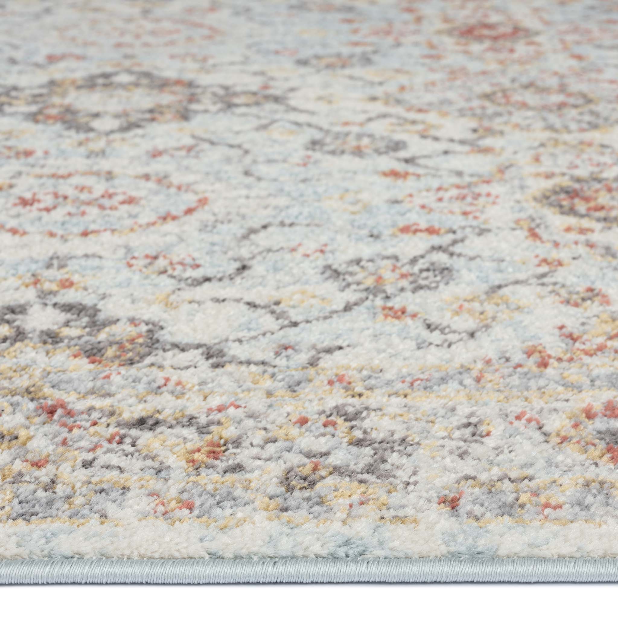 Asher Country Rug - Blue - 200x290