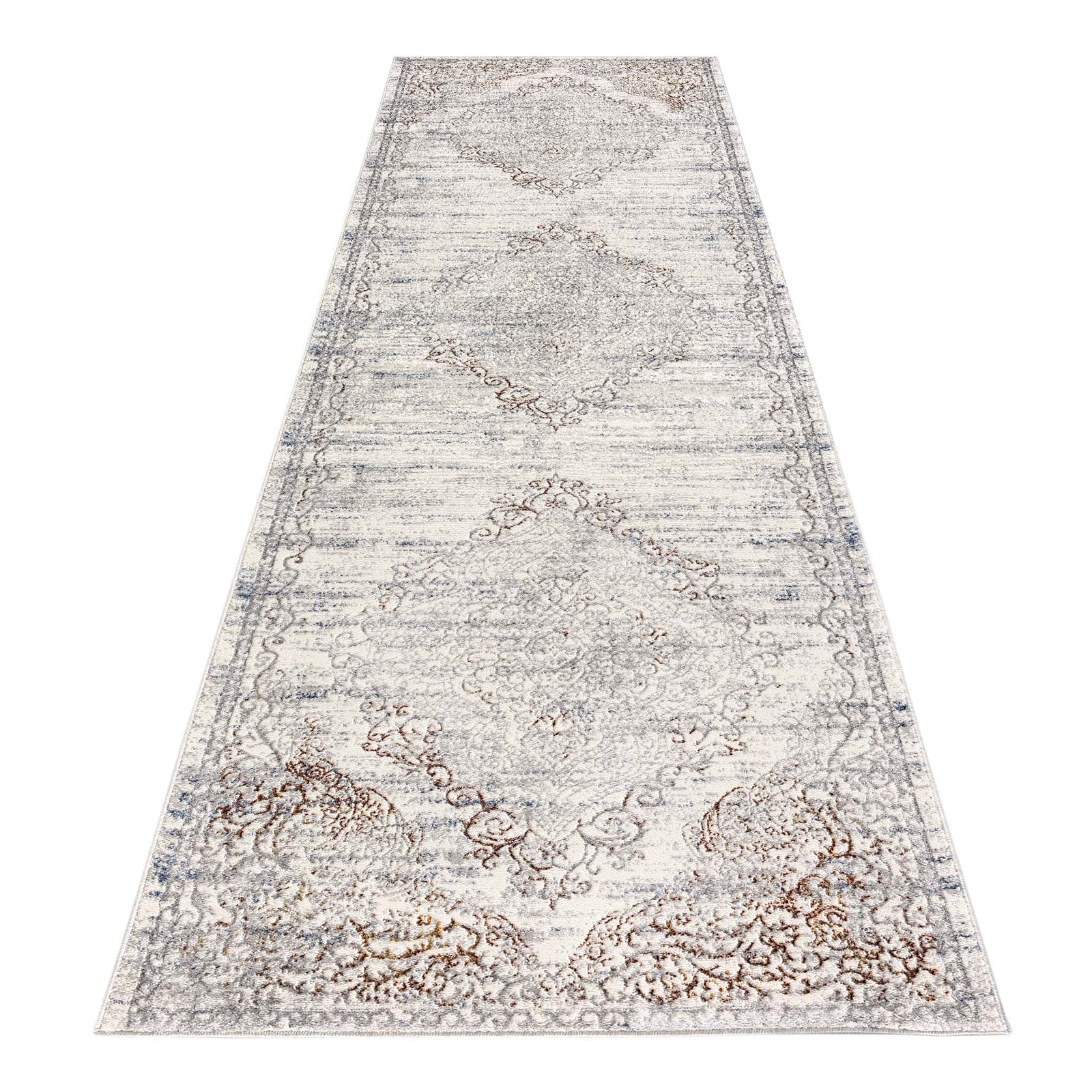 Luxe Vintage Textured Rug - Cream - 80x150