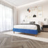 Velvet Blue Bed Frame – Double