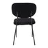 Charcoal Charm Armless Dining Chair Duo