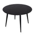 5‑Piece Dining Set – Round Marble Table + 4 Blue Velvet Shell Chairs