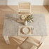 Modern Dining Table 120cm Wood Kitchen Table White Grey 4 Seater