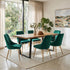 Gourmet Glamour: The Natural&Velvet Dining Set