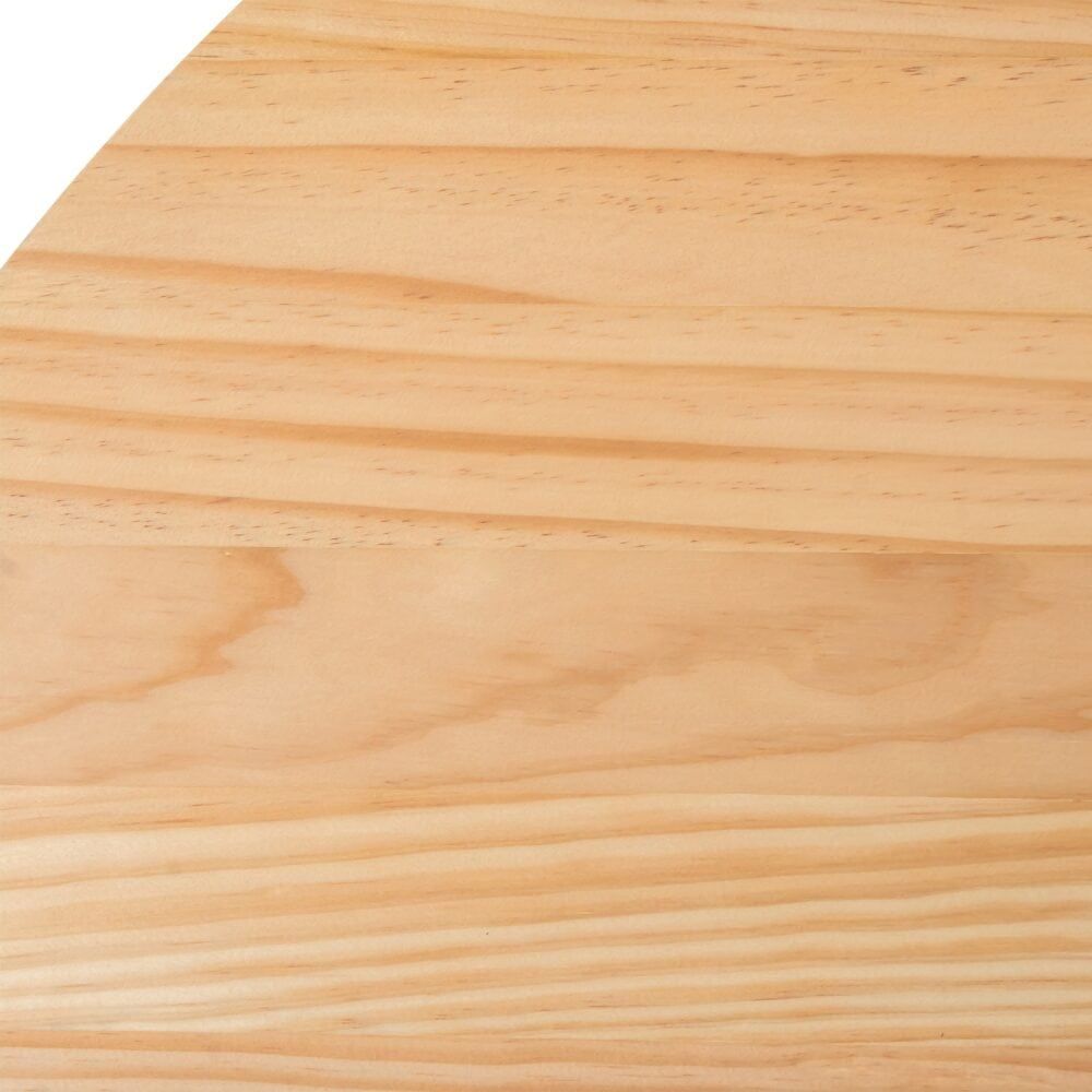 Palmer Natural Dining Table Round Japandi Solid Wood Pedestal 110cm