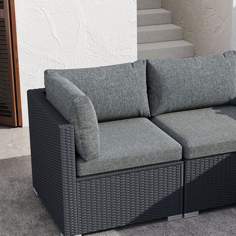 Outdoor Modular Lounge Sofa Bondi-Black