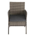 2 Seater PE Rattan Outdoor Furniture Chat Set- Mixed Grey