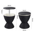 Garden Ice Cooler Table – Black, Outdoor Bar Table & Drinks Cooler