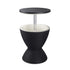 Garden Ice Cooler Table Black