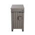 Garden Bar Serving Cart with Cooler (Taupe)