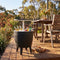 Black Ice Bucket Cooler Table 35L Outdoor Patio Bar Table Retractable Top