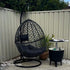 Black Ice Bucket Cooler Table 35L Outdoor Patio Bar Table Retractable Top