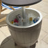 Taupe Cooler Table