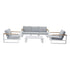 5 Seater Grandeur Lounge Suite – White