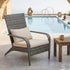 Coastal Weave Reclining Armchair with Bonus Cushion Covers