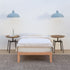 Single Size Warm Wooden Natural Bed Base Frame  Single