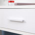 Diana Vanity Set with Shelves Cushioned Stool and Lighted Mirror- White